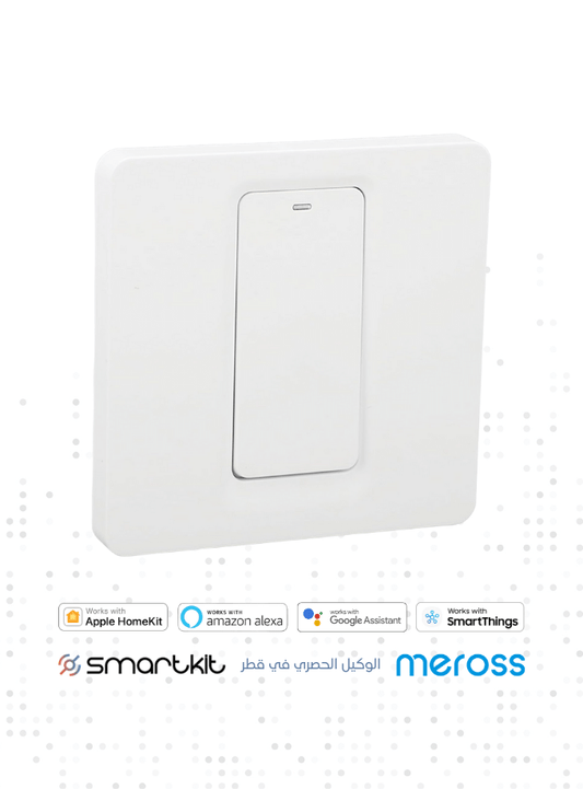 Meross Smart Light Switch, Compatible with Alexa, Google Assistant and SmartThings, Single Pole WiFi Wall Switch, Needs Neutral Wire, Remote Control, Schedules, No Hub Needed - 2