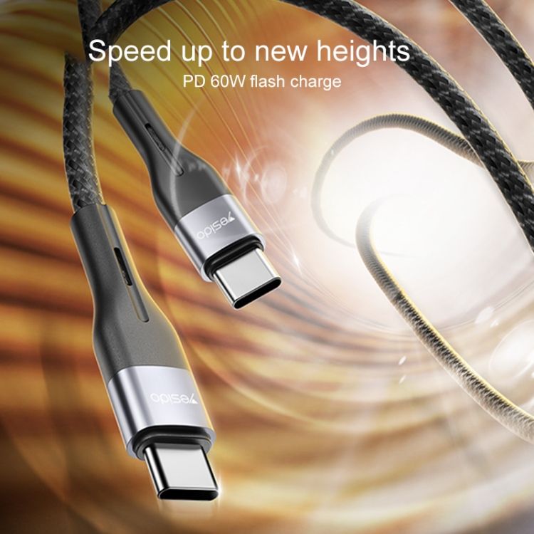 YESIDO-Auto Power Off Cable-C-To-L Cable - 3