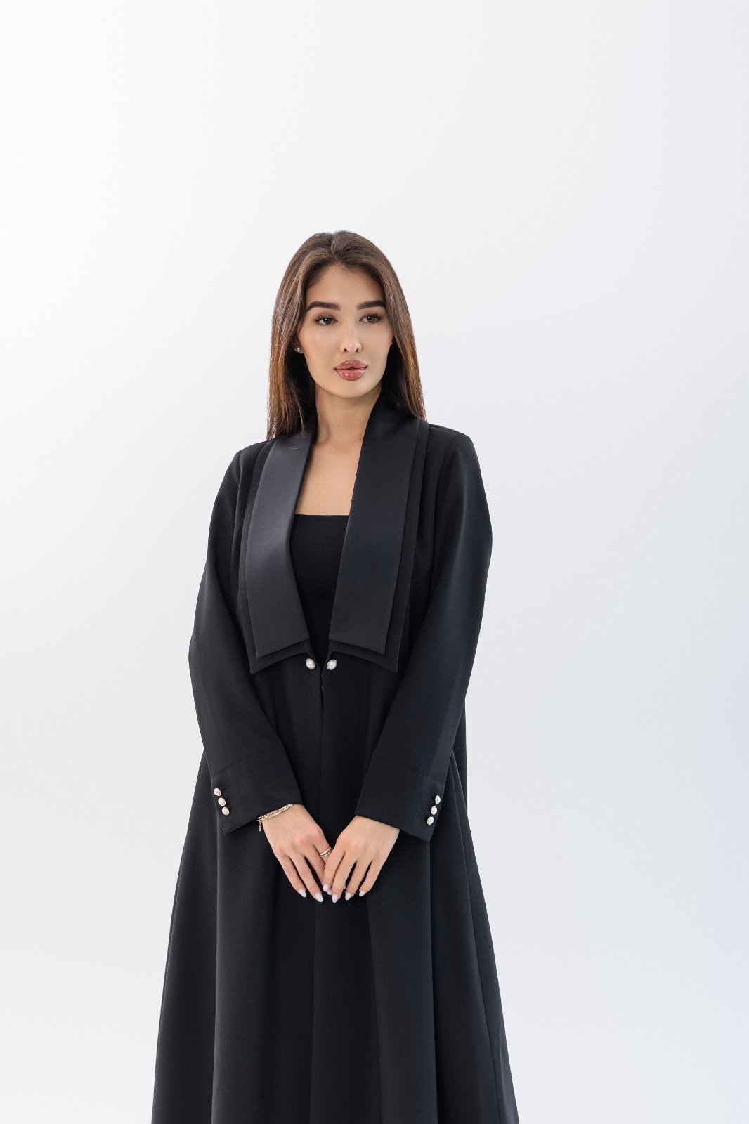 Elegant formal jacket abaya - 3