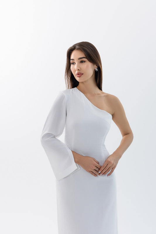 One Shoulder Evening Dress - 2