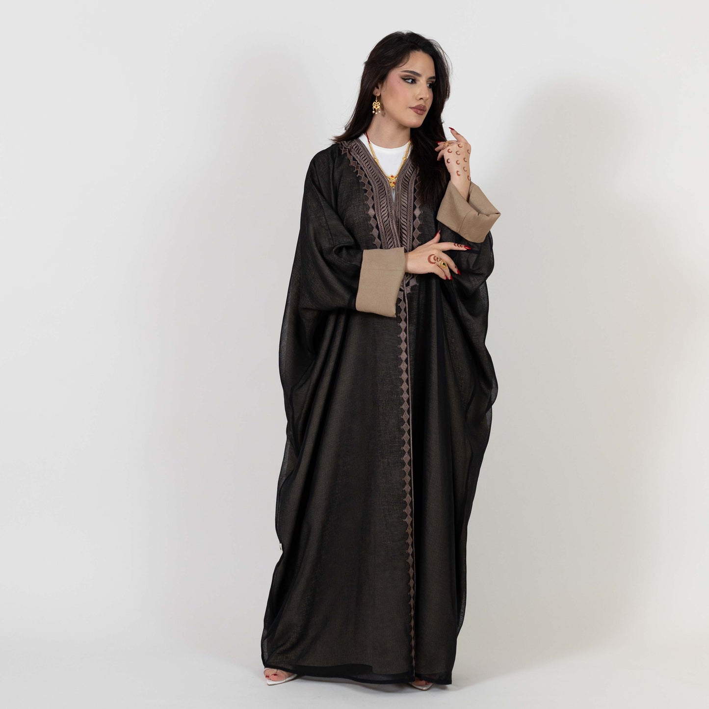 Open-Front Abaya