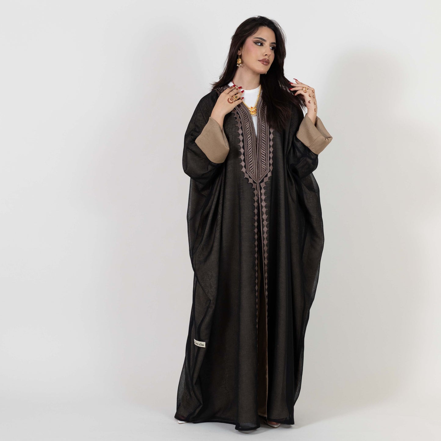 Open-Front Abaya