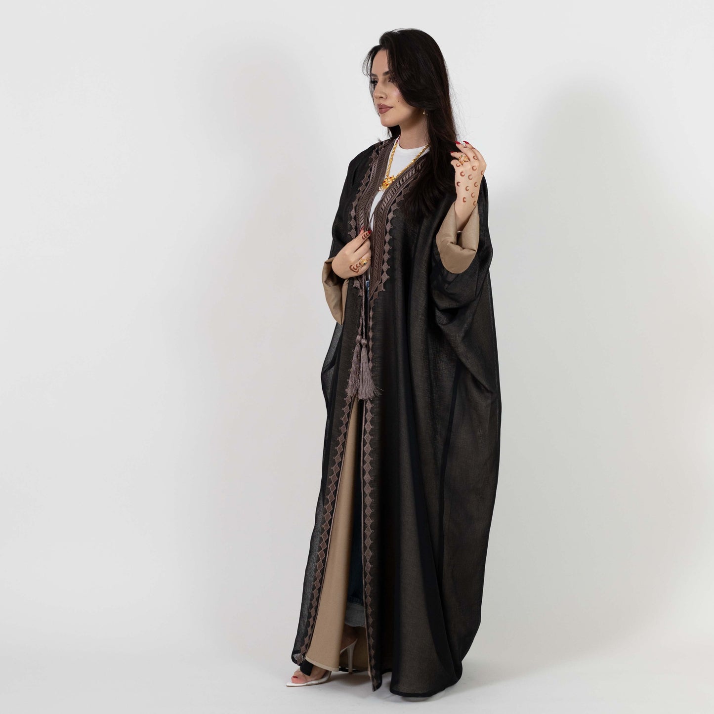 Open-Front Abaya
