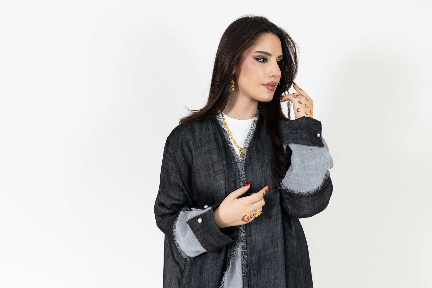 Linen Abaya