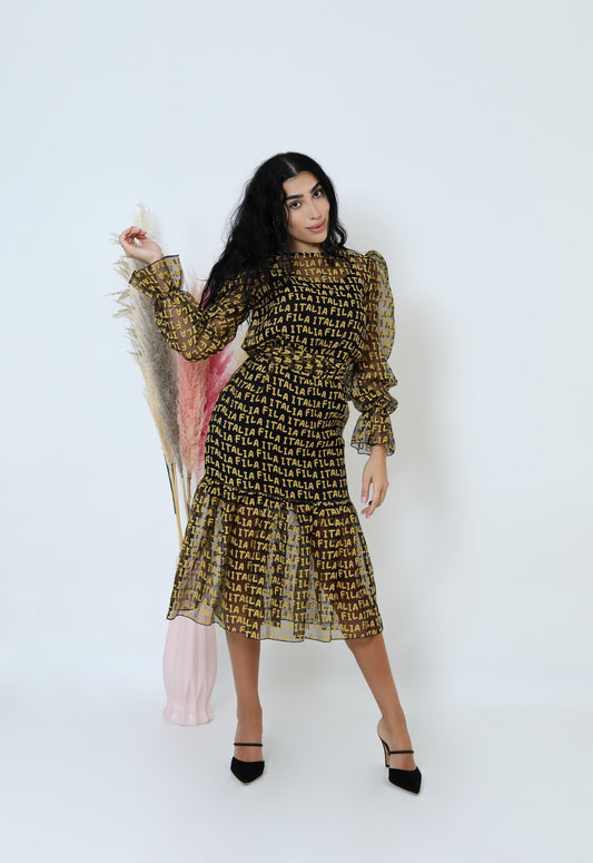 Chiffon dress  - 1