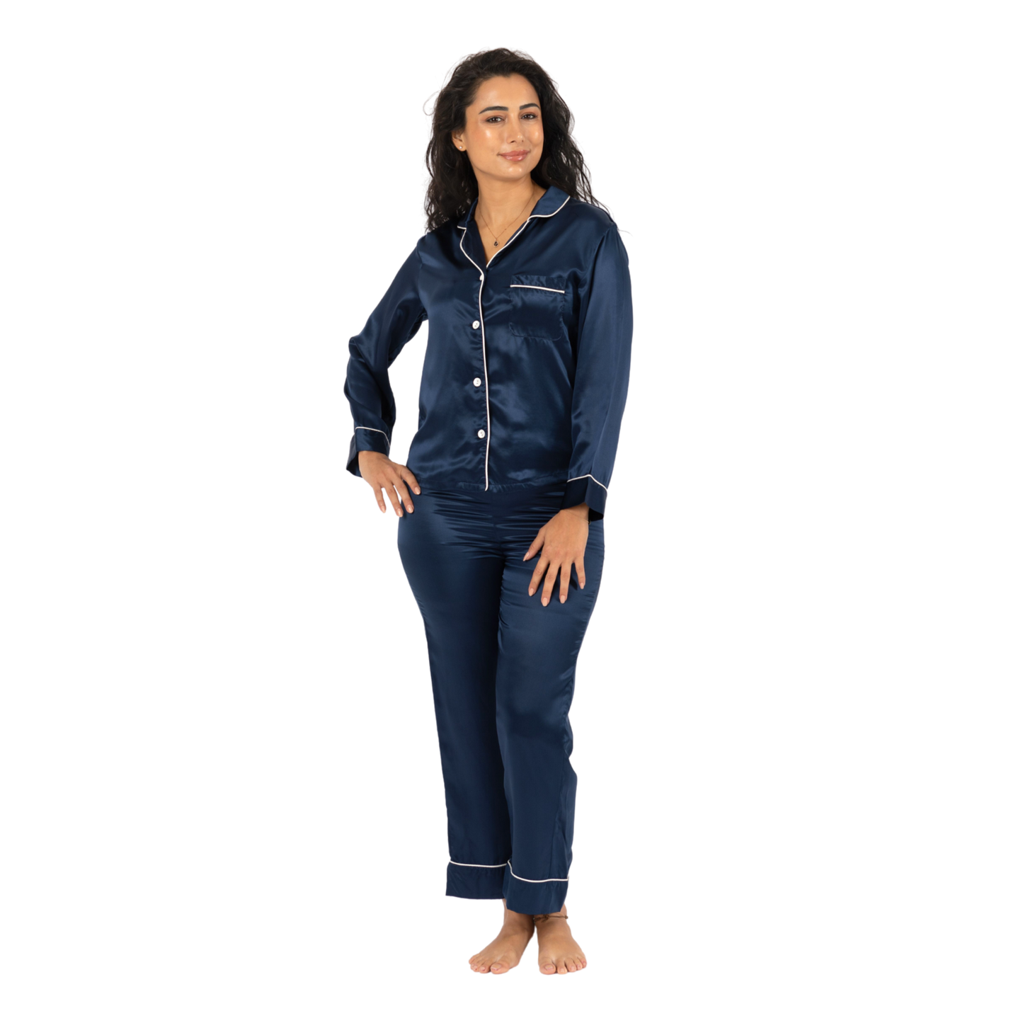 100% Pure Natural Mulberry Silk Pajamas - 2