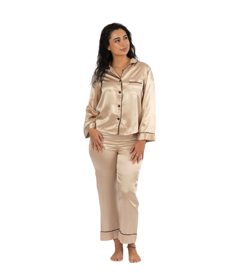 100% Pure Natural Mulberry Silk Pajamas - 3