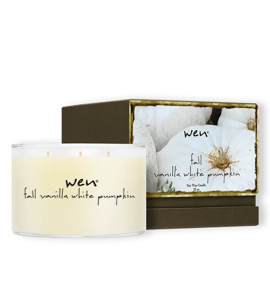 Wen® BY CHAZ DEAN - Fall Vanilla White Pumpkin Deluxe Candle - 1