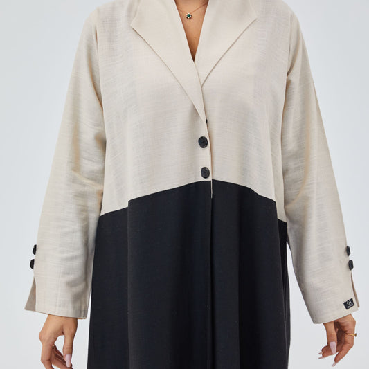 Biege abaya - 1