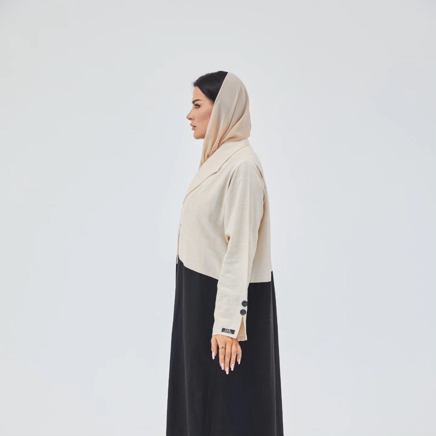 Biege abaya - 3