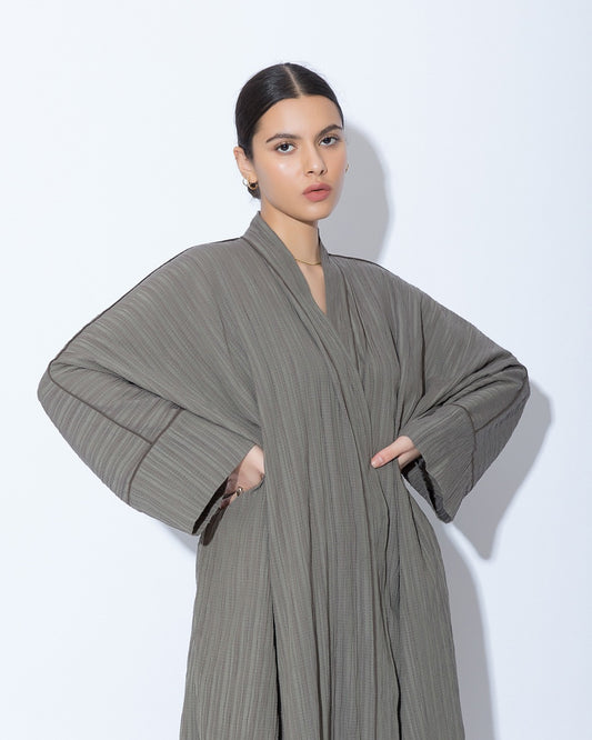 Green abaya - 1