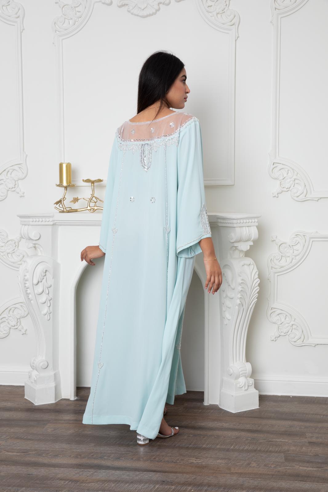 Light blue Jalabya