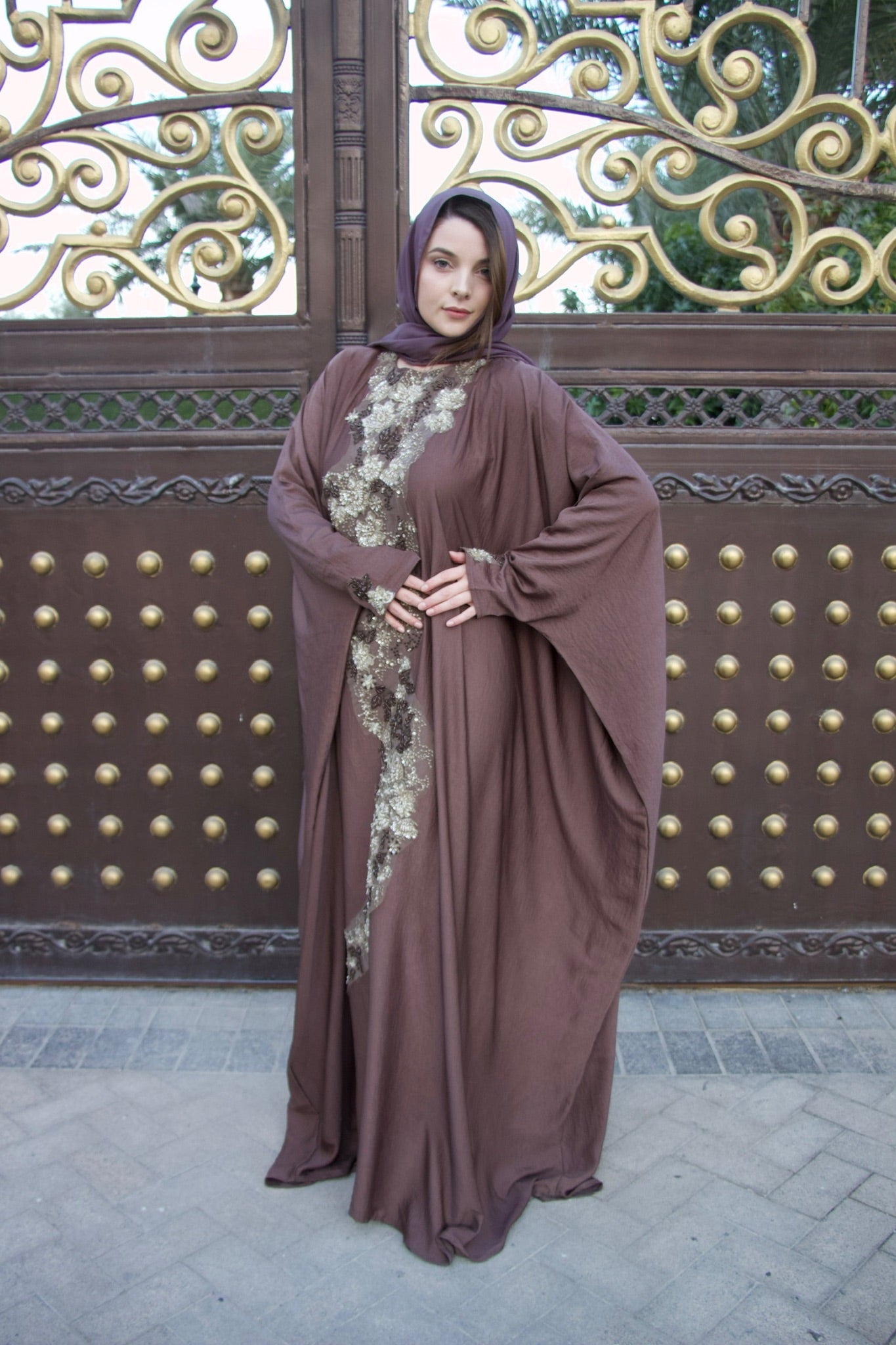 Brown jalabeya - 1