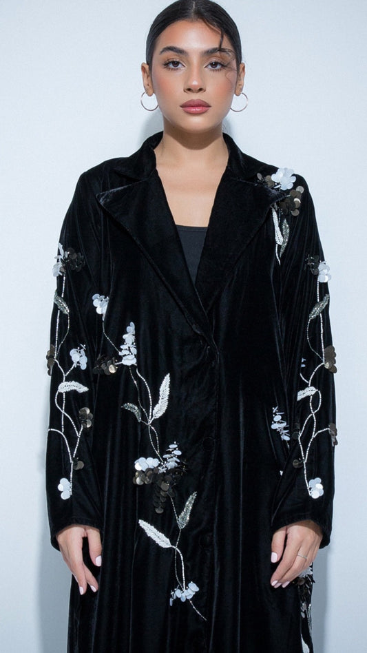 Velvet abaya - 2