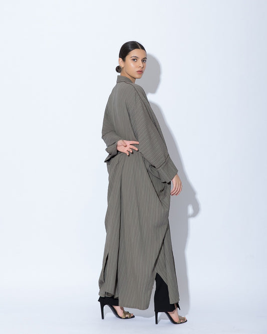 Green abaya - 2