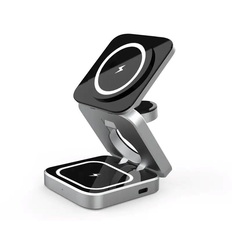 3 in 1 foldable wireless charger - 1