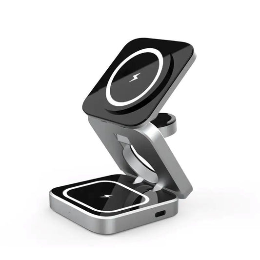 3 in 1 foldable wireless charger - 1