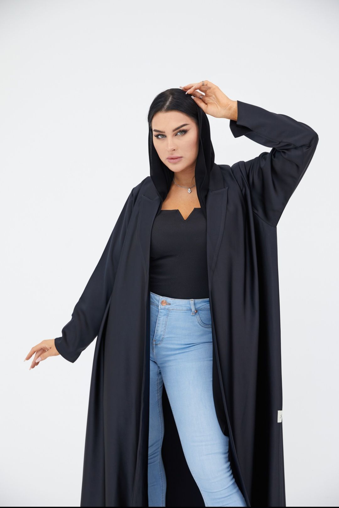 Black Formal abaya - 3