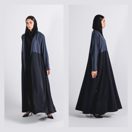Classic navy abaya - 2