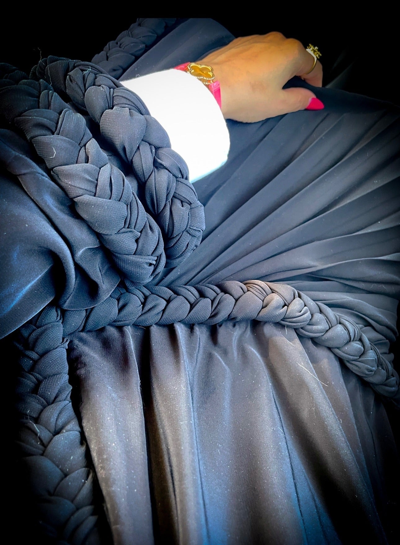 Braided abaya - 6