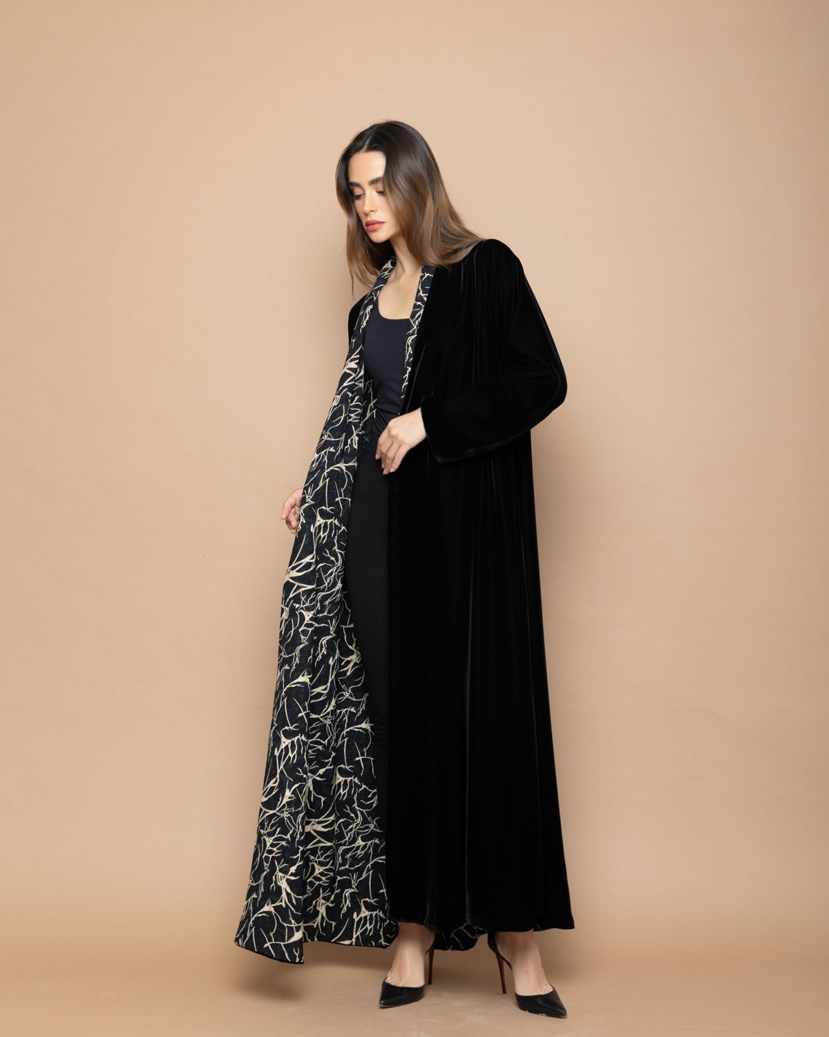 Abaya Velvet Double face - 3