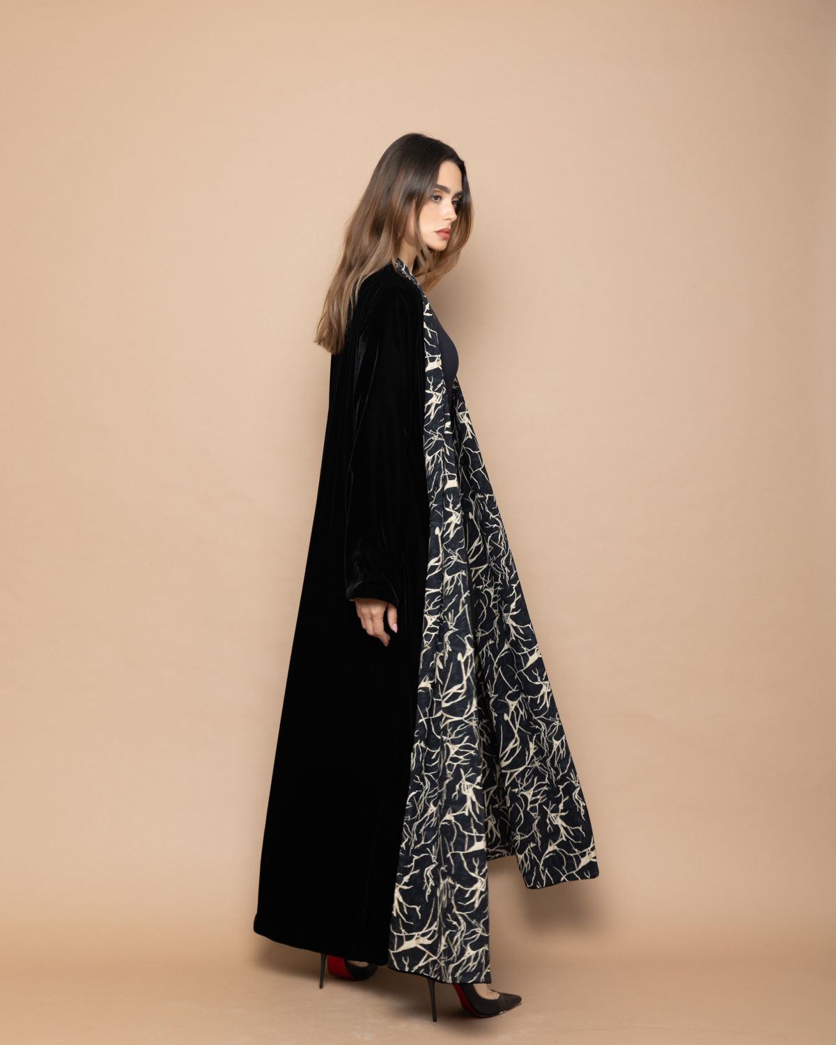 Abaya Velvet Double face - 5