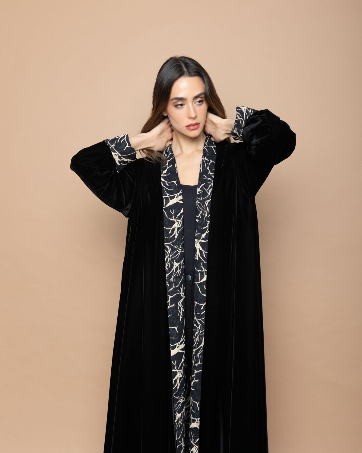 Abaya Velvet Double face - 4