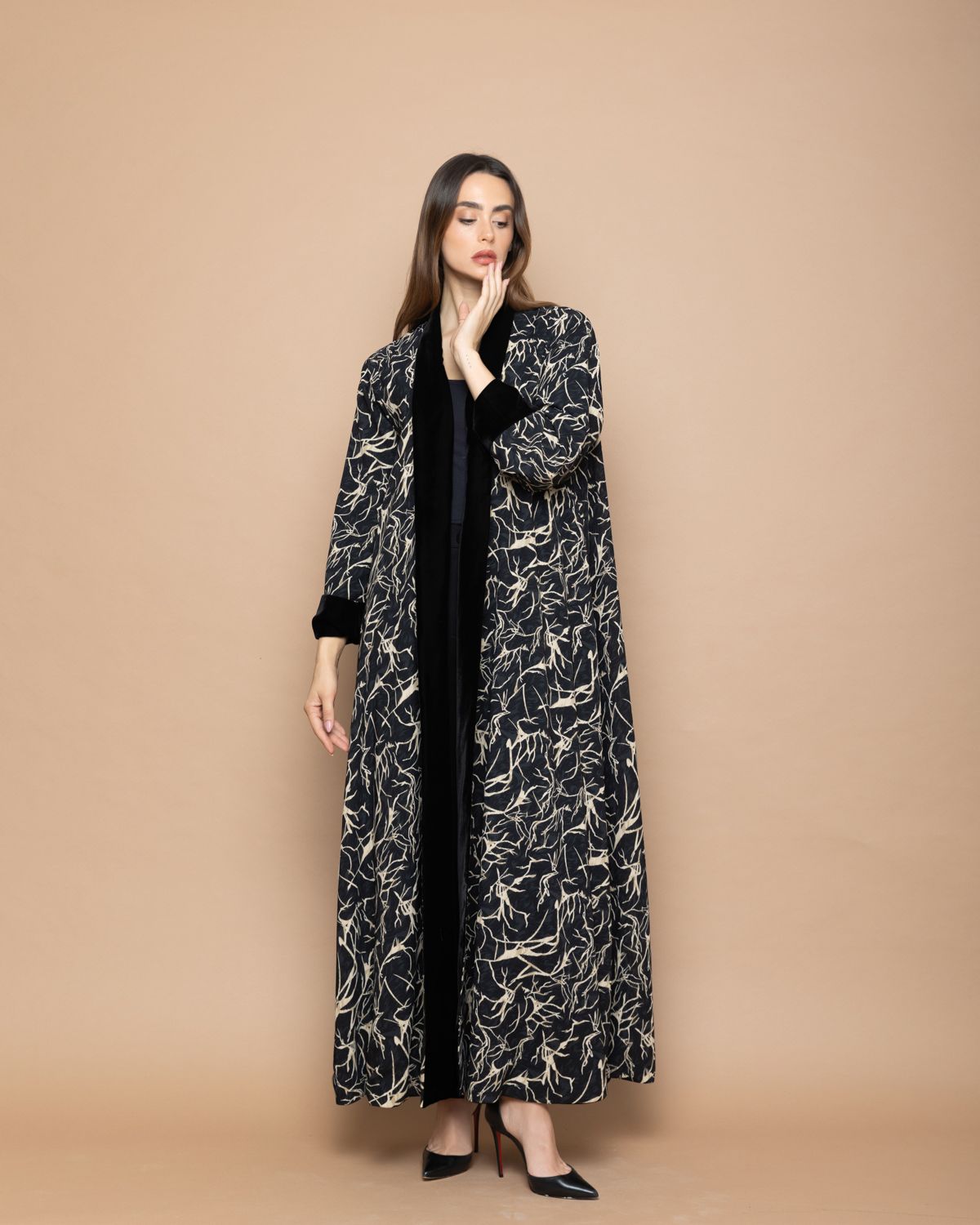 Abaya Velvet Double face - 8