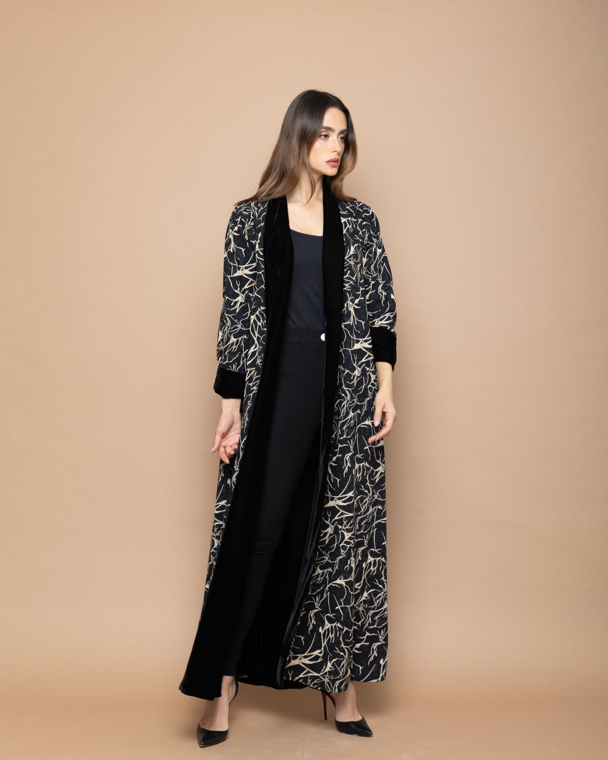 Abaya Velvet Double face - 9