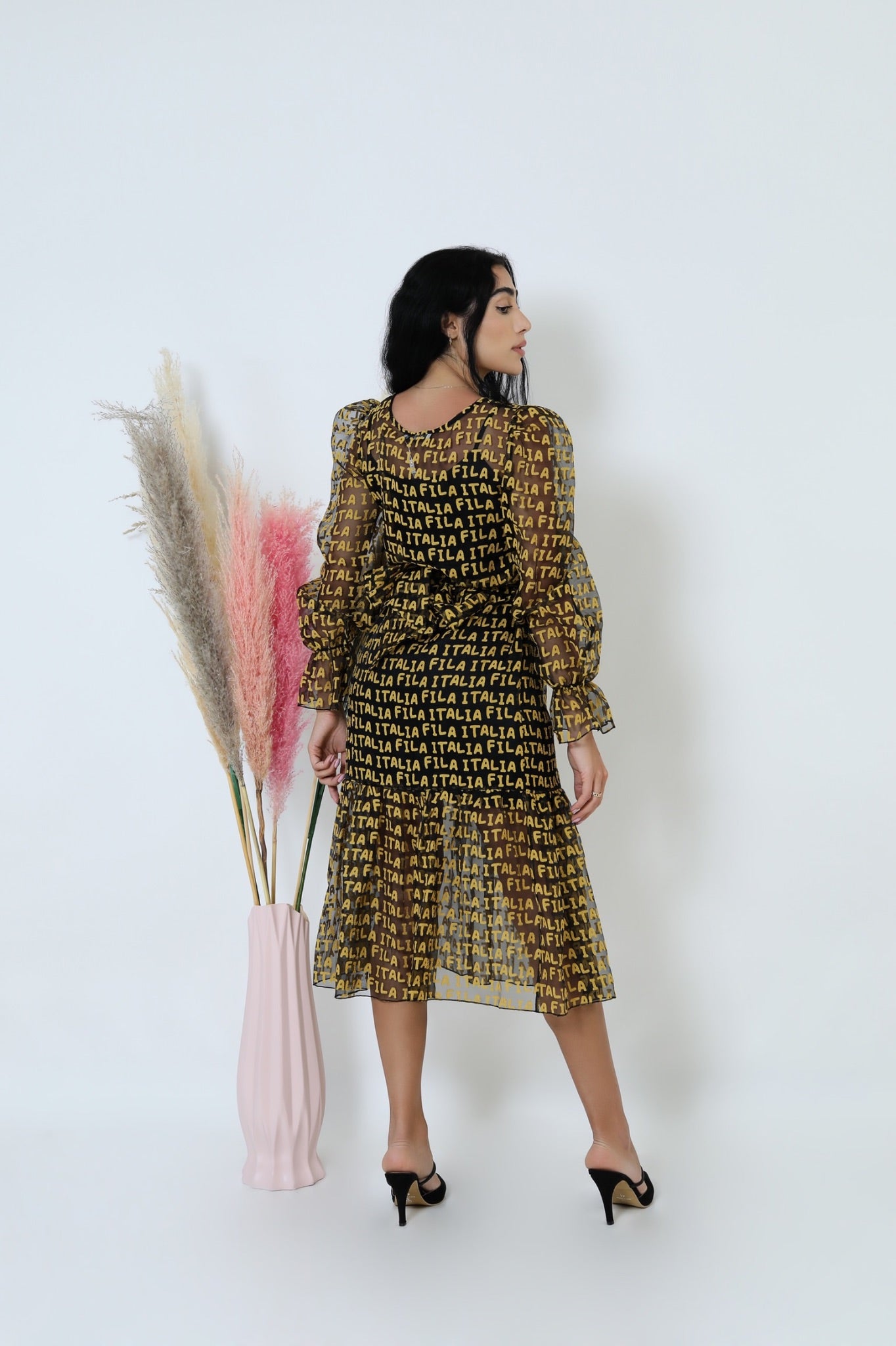 Chiffon dress - 2