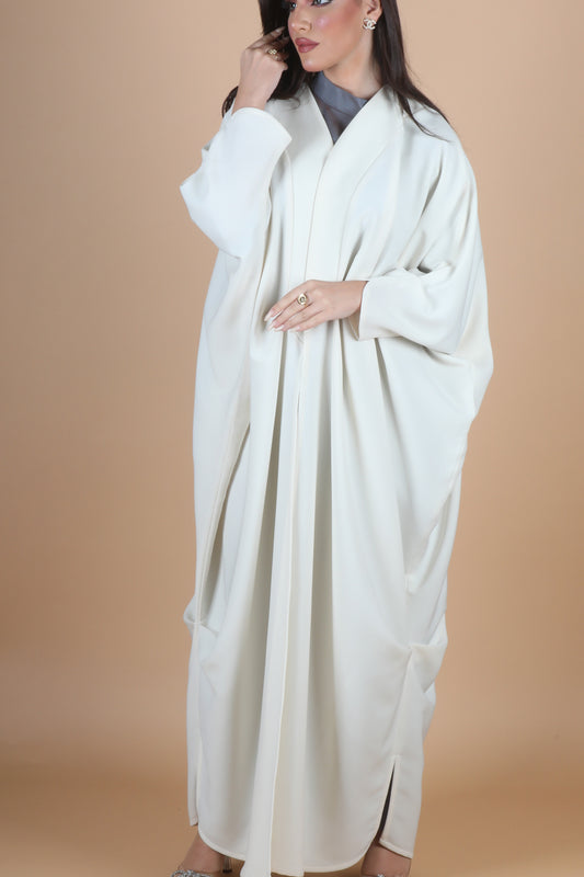Off white abaya