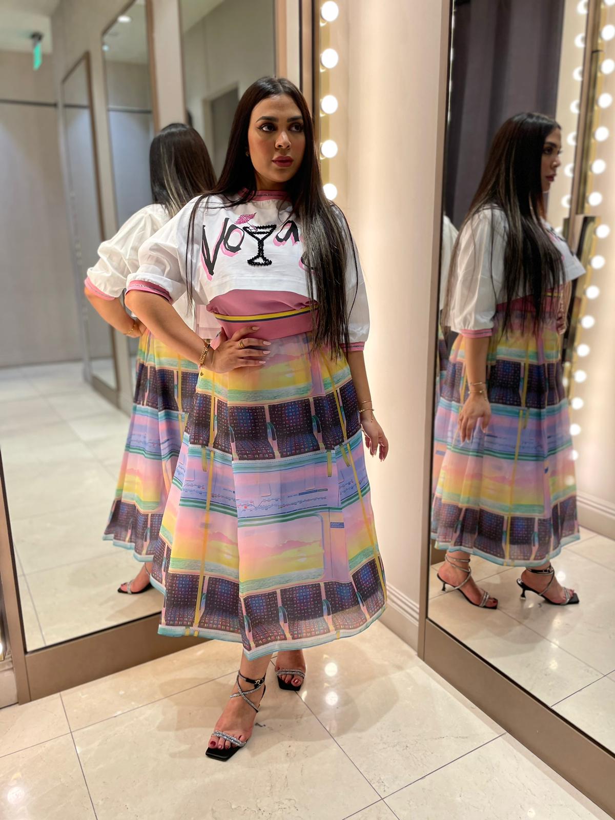 Top & skirt set