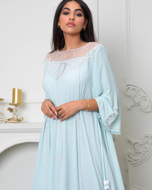 Light blue Jalabya