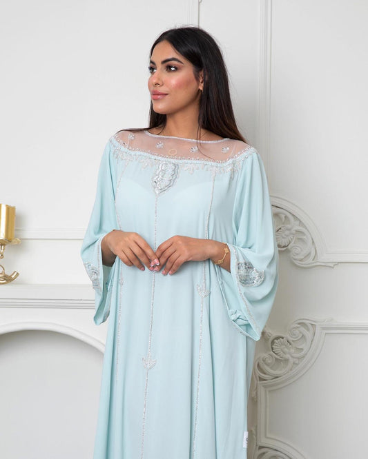 Light blue Jalabya