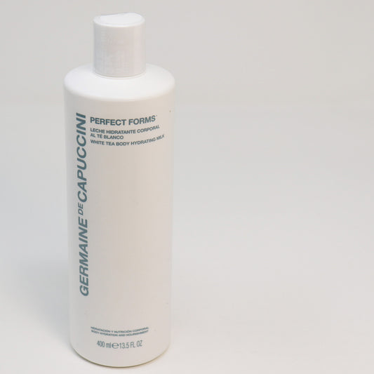 Perfect forms white tea body hydrating milk
