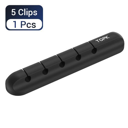 Desktop USB Cable Winder Holder 5 in 1 - 1