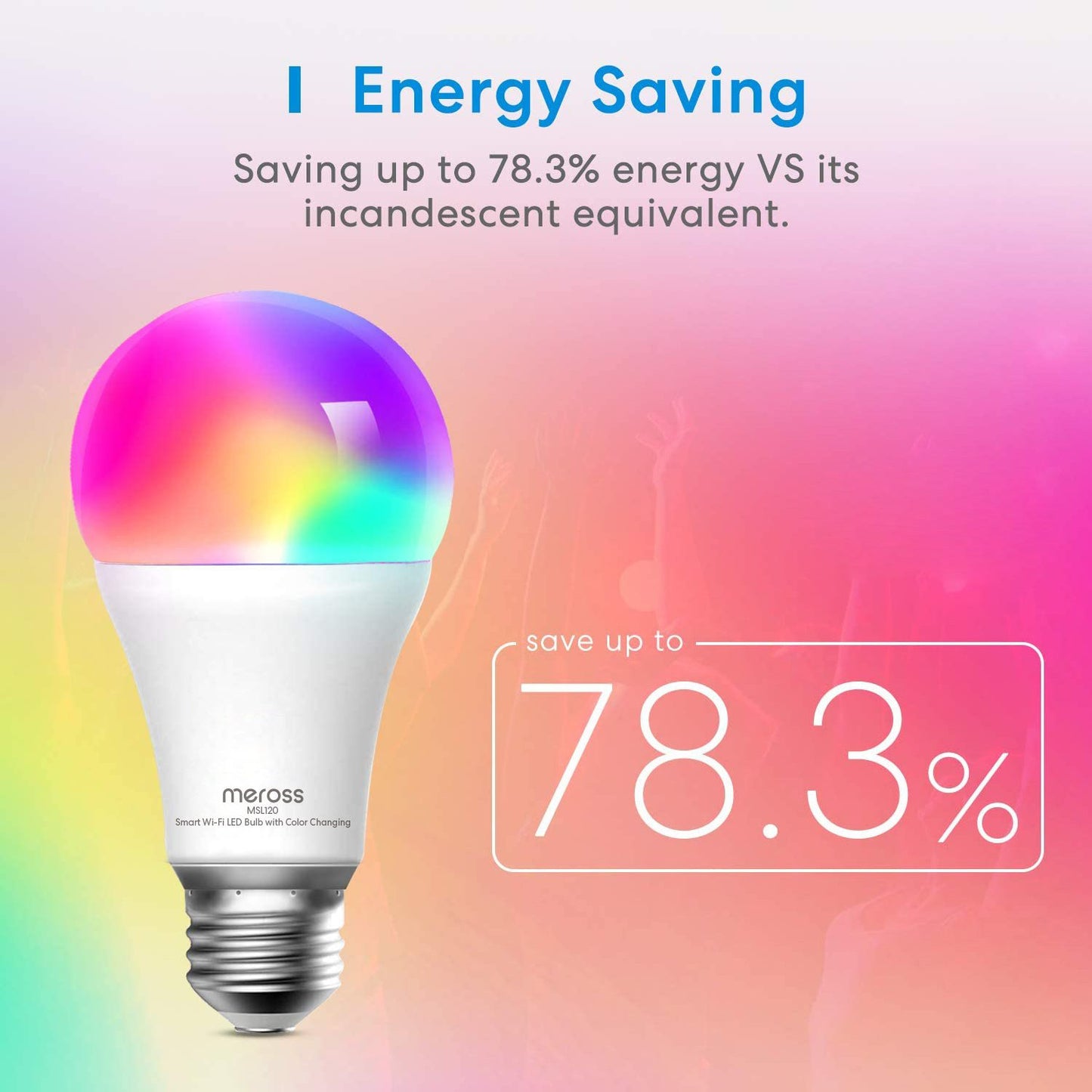 Meross MSL120HK(EU) Smart Wi-Fi LED Bulb - 1