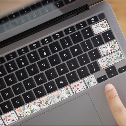 Laptop Partial Keyboard Skin Stickers - 2