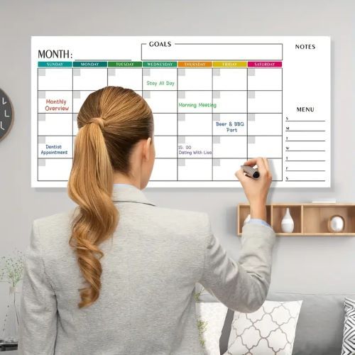 Erasable Universal Calendar Planner - 2