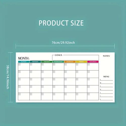 Erasable Universal Calendar Planner - 3