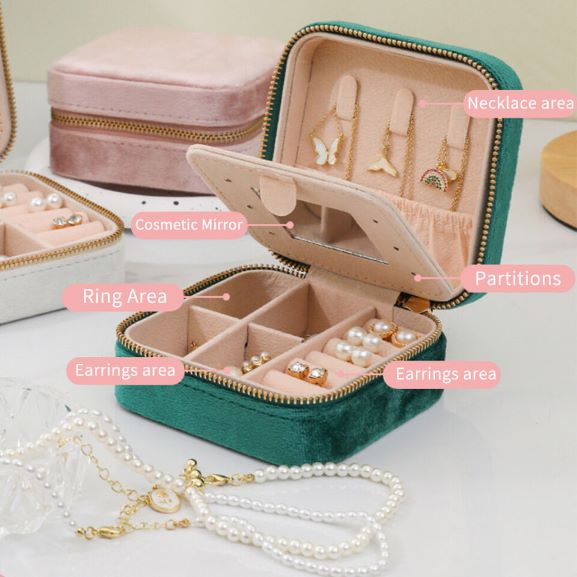 Minimalist Mini Square Jewelry Box - 2