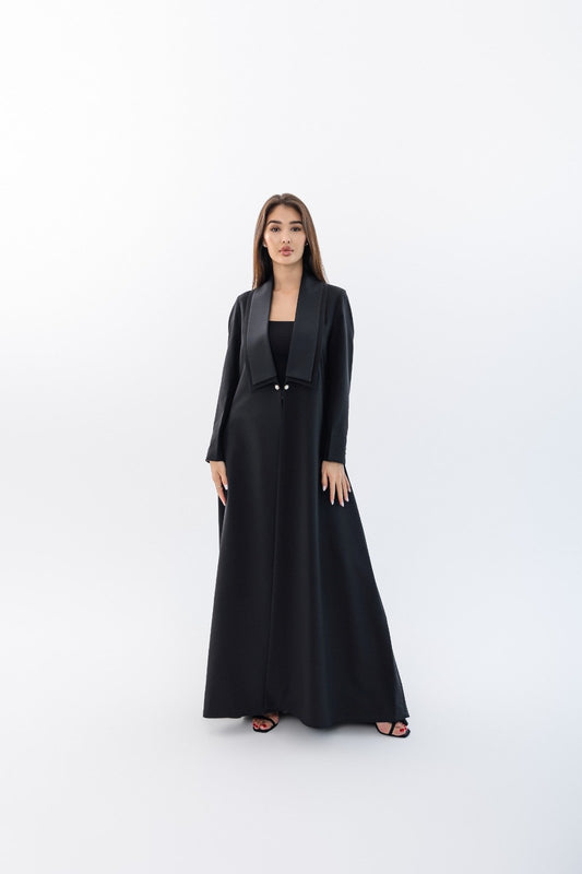 Elegant formal jacket abaya - 1
