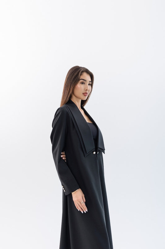 Elegant formal jacket abaya - 2