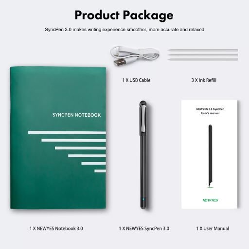 3.0 Smart Pen, A5 Notebook - 3