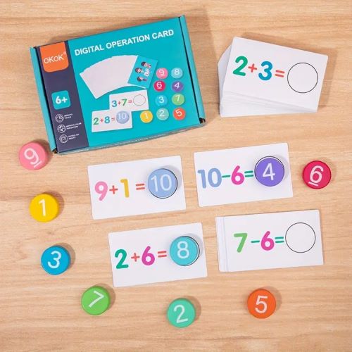 Wooden Montessori Math Educational Toys - 1