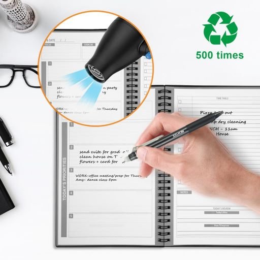 A5 size Smart Reusable Erasable Notebook - 3