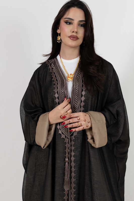Open-Front Abaya