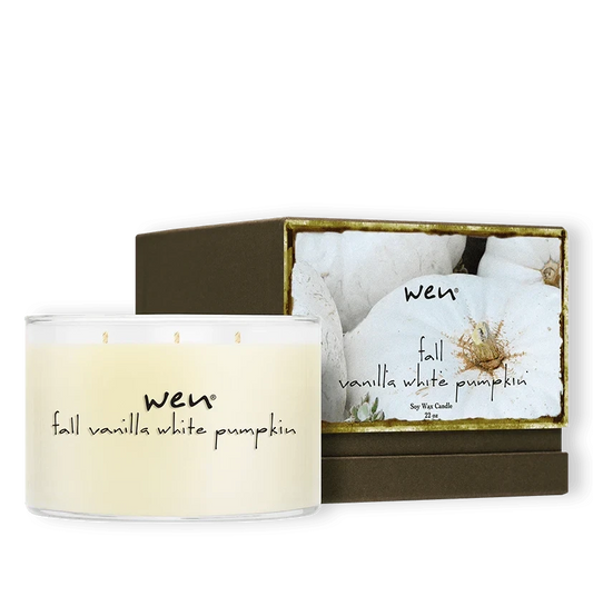  Wen® BY CHAZ DEAN - Fall Vanilla White Pumpkin Deluxe Candle - 1