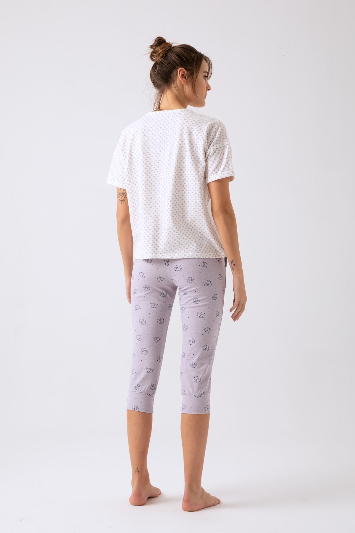 T-shirt and pants made of 100% natural cotton - 3