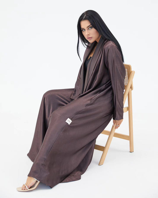 Brown abaya - 2
